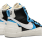 Blazer Mid Sacai White Black Legend Blue (BV0072-001) - 40.5 EU - 7.5 US - Blue | SOSUKICKS