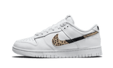 Dunk Low Animal Print White