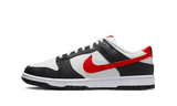 Dunk Low Black White Red