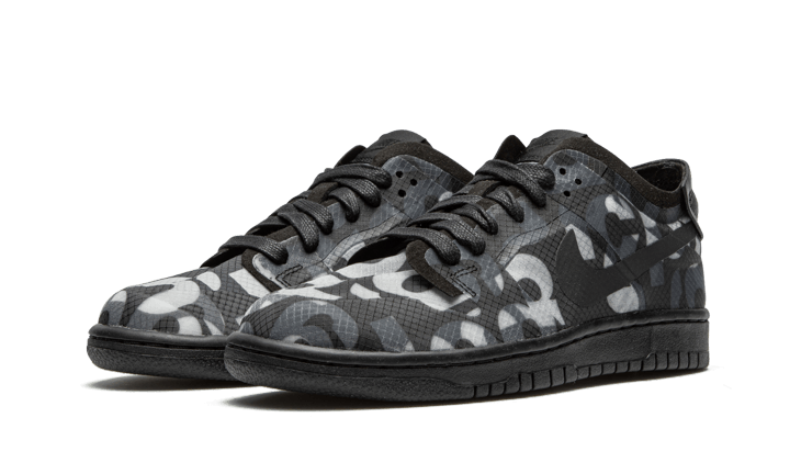 Dunk Low Comme des Garçons Print (CZ2675-001) - 36.5 EU - 4.5 US - Black | SOSUKICKS
