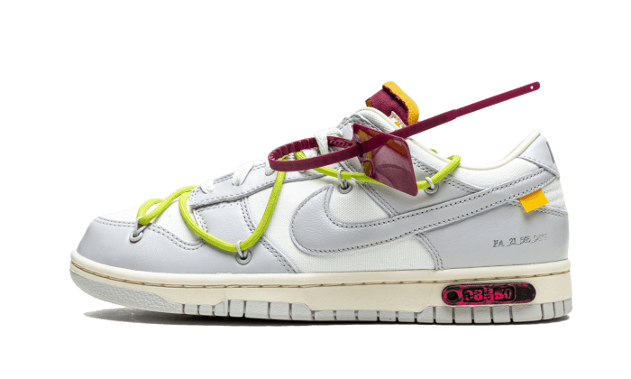 Dunk Low Off-White Lot 8 (DM1602-106) - EU 40–46 - White | SOSUKICKS