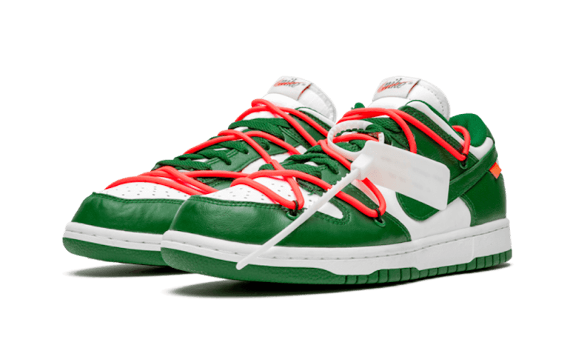 Dunk Low Off-White Pine Green (CT0856-100) - 36.5 EU - 4.5 US - Green | SOSUKICKS