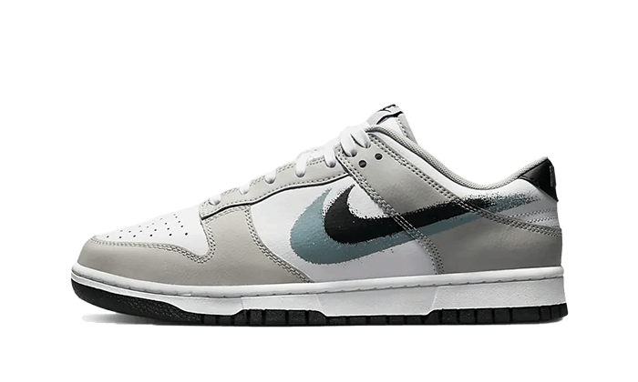 Dunk Low Stencil Swoosh (FD0661-100) - EU 38.5–46 - White | SOSUKICKS