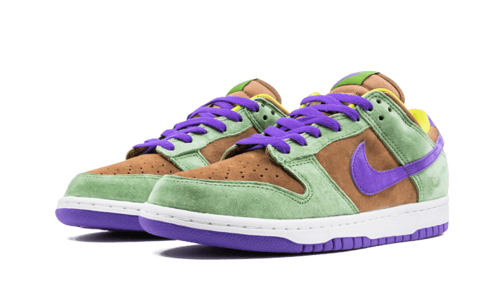 Dunk Low Veneer (2020) (DA1469-200) - 36.5 EU - 4.5 US - Brown | SOSUKICKS