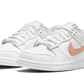 Dunk Low White Bone Peach Aqua (CW1590-101) - 36 EU - 4Y US - Blue | SOSUKICKS
