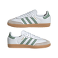 adidas Samba OG Cloud White Silver Green (GS)