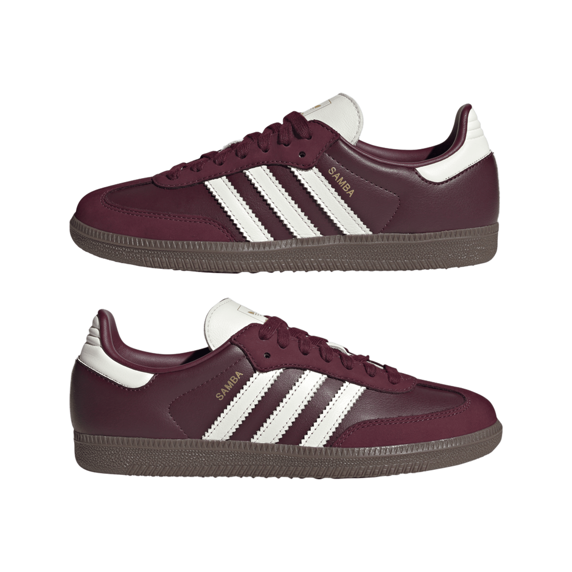 adidas Samba OG Maroon Off White Gum (Women's)