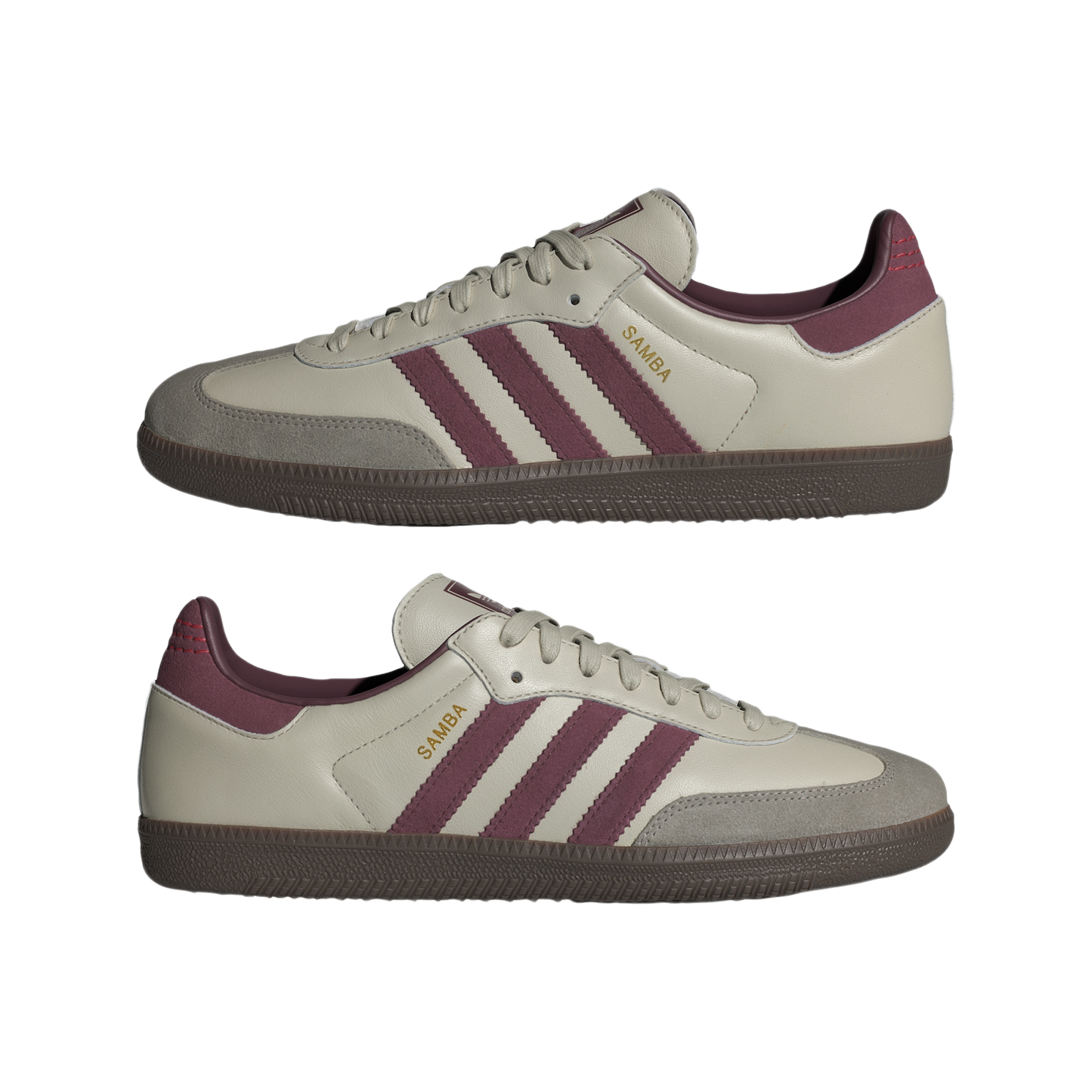 adidas Samba OG Putty Grey Maroon