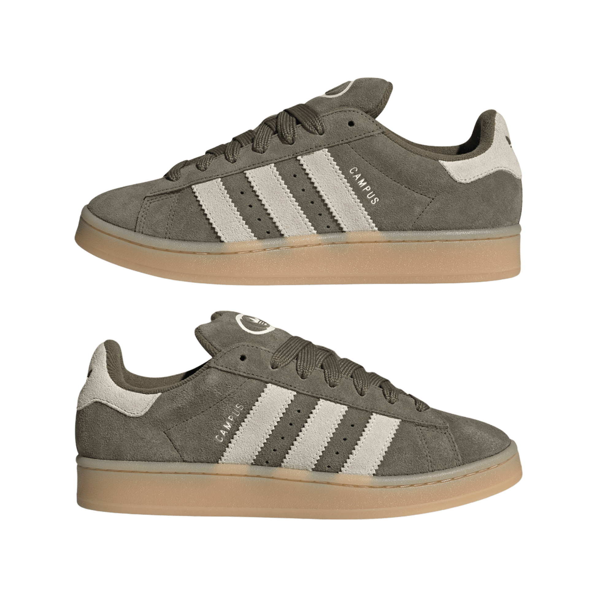adidas Campus 00s Camp Medium Dark Khaki Off White Gum