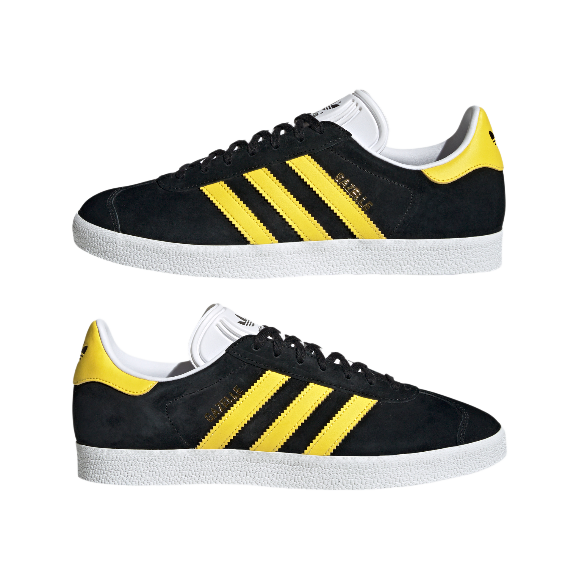 adidas Gazelle Black Impact Yellow