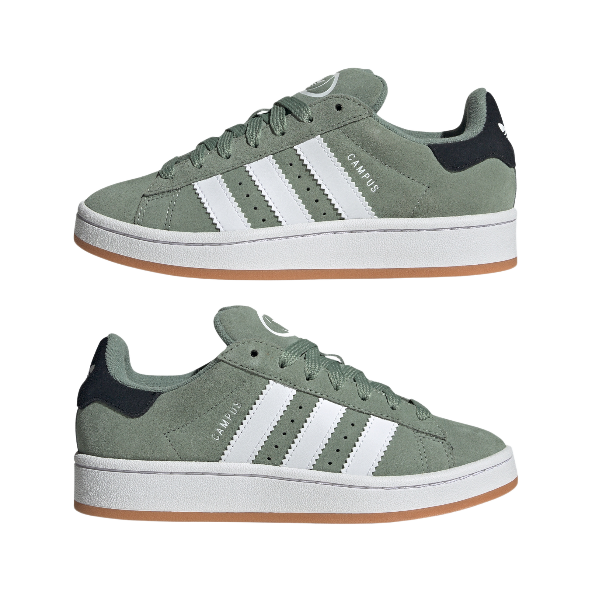 adidas Campus 00s Silver Green Cloud White Gum (GS)