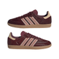 adidas Samba OG Maroon Sand Strata Pony (Women's)