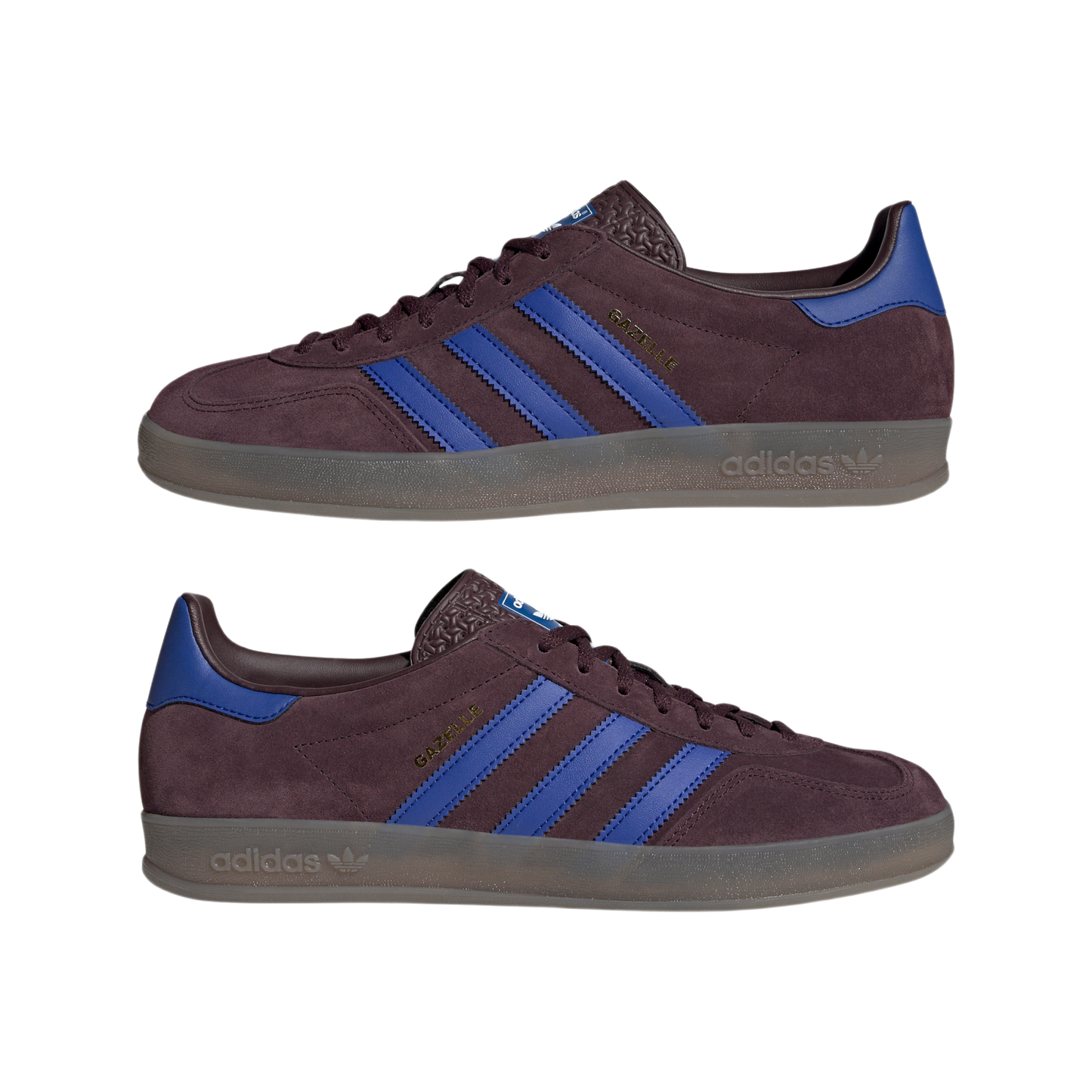adidas Gazelle Indoor Shadow Maroon Semi Lucid Blue
