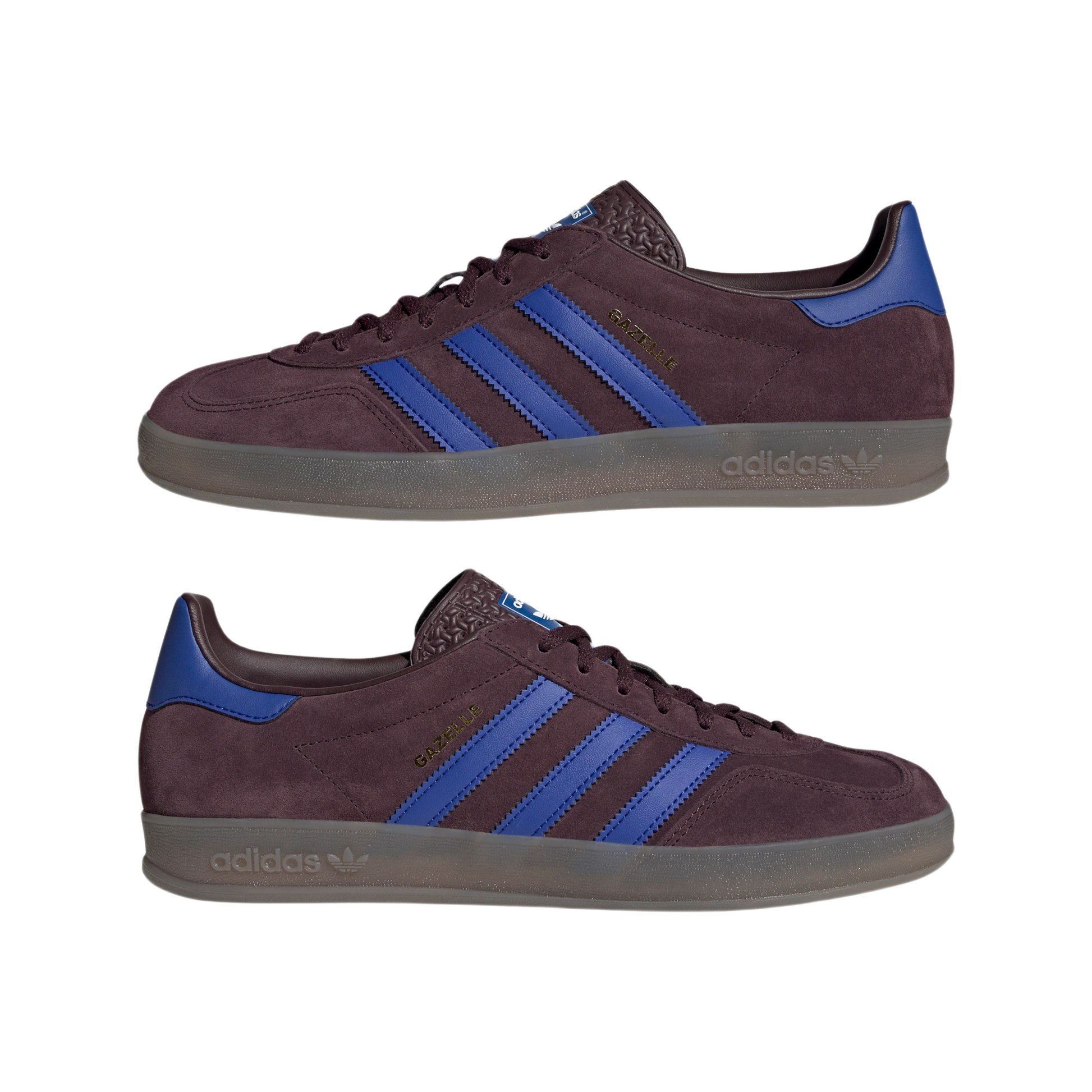 adidas Gazelle Indoor Shadow Maroon Semi Lucid Blue
