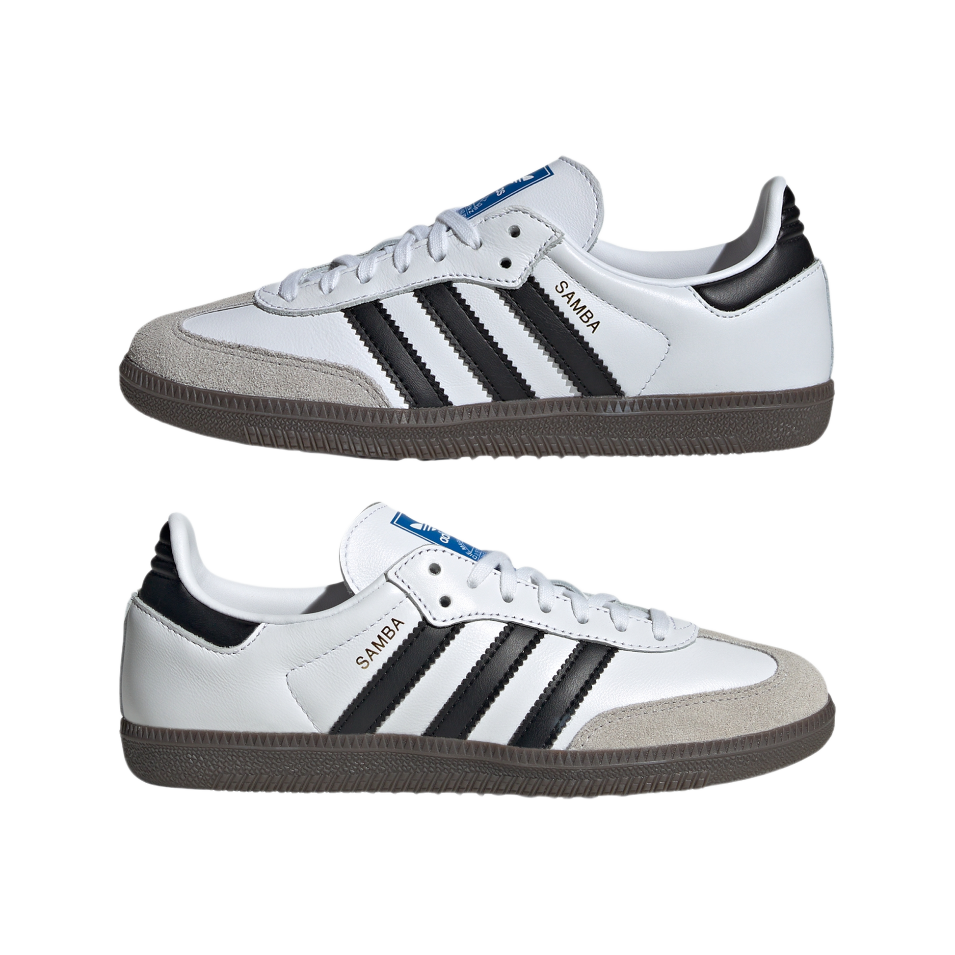 adidas Samba OG Cloud White Core Black (GS)