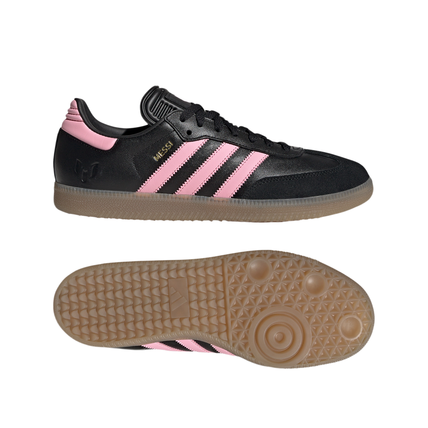 adidas Samba Messi Black Gold Metallic