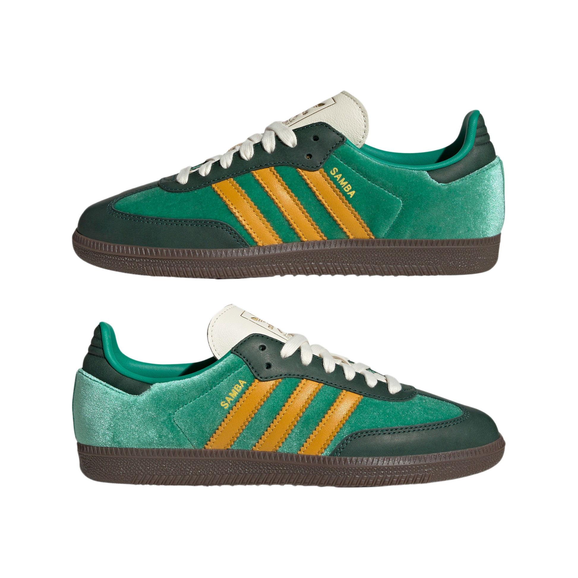 adidas Samba OG Court Green Preloved Yellow (Women's)