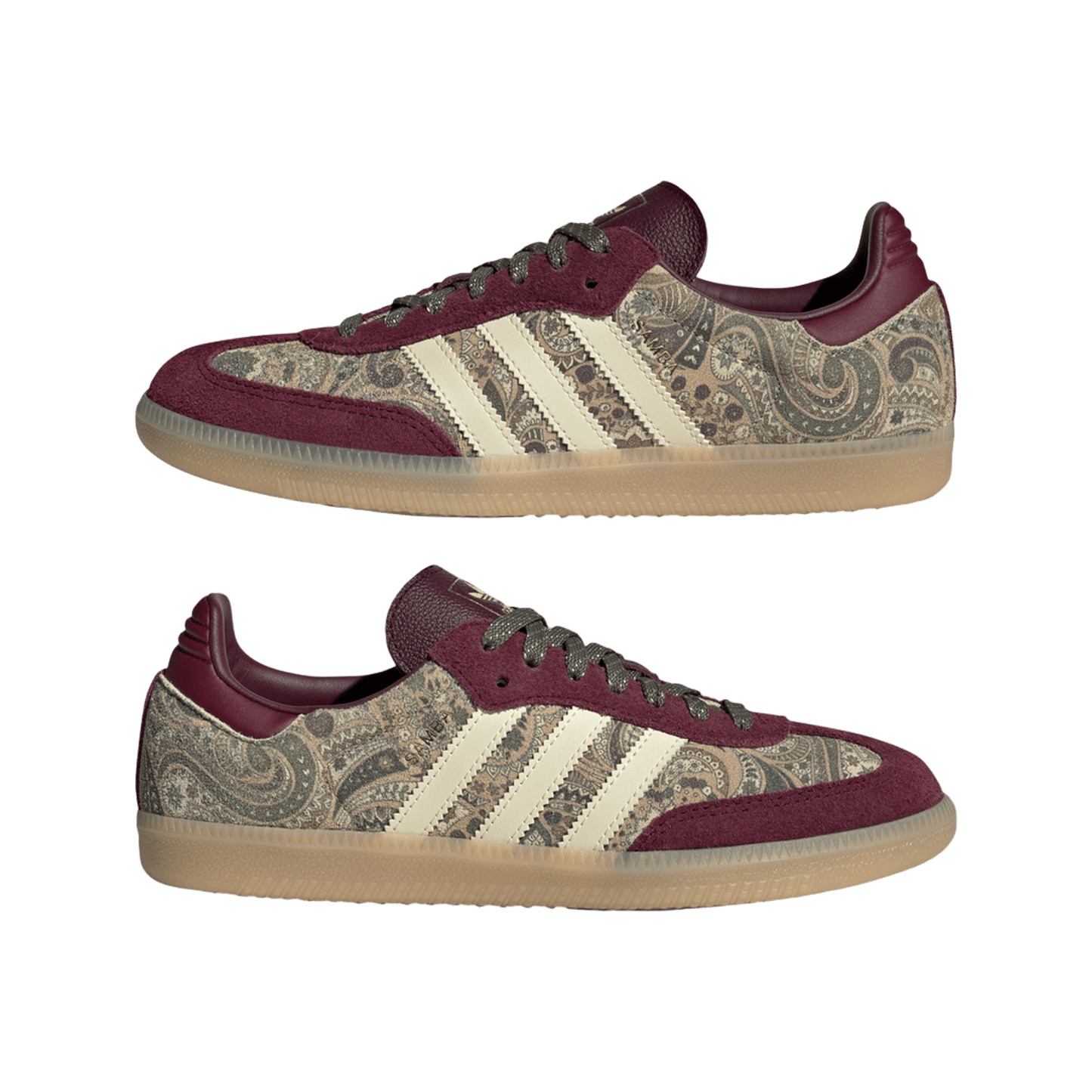 adidas Samba OG Liberty London Maroon Warm Vanilla (Women's)