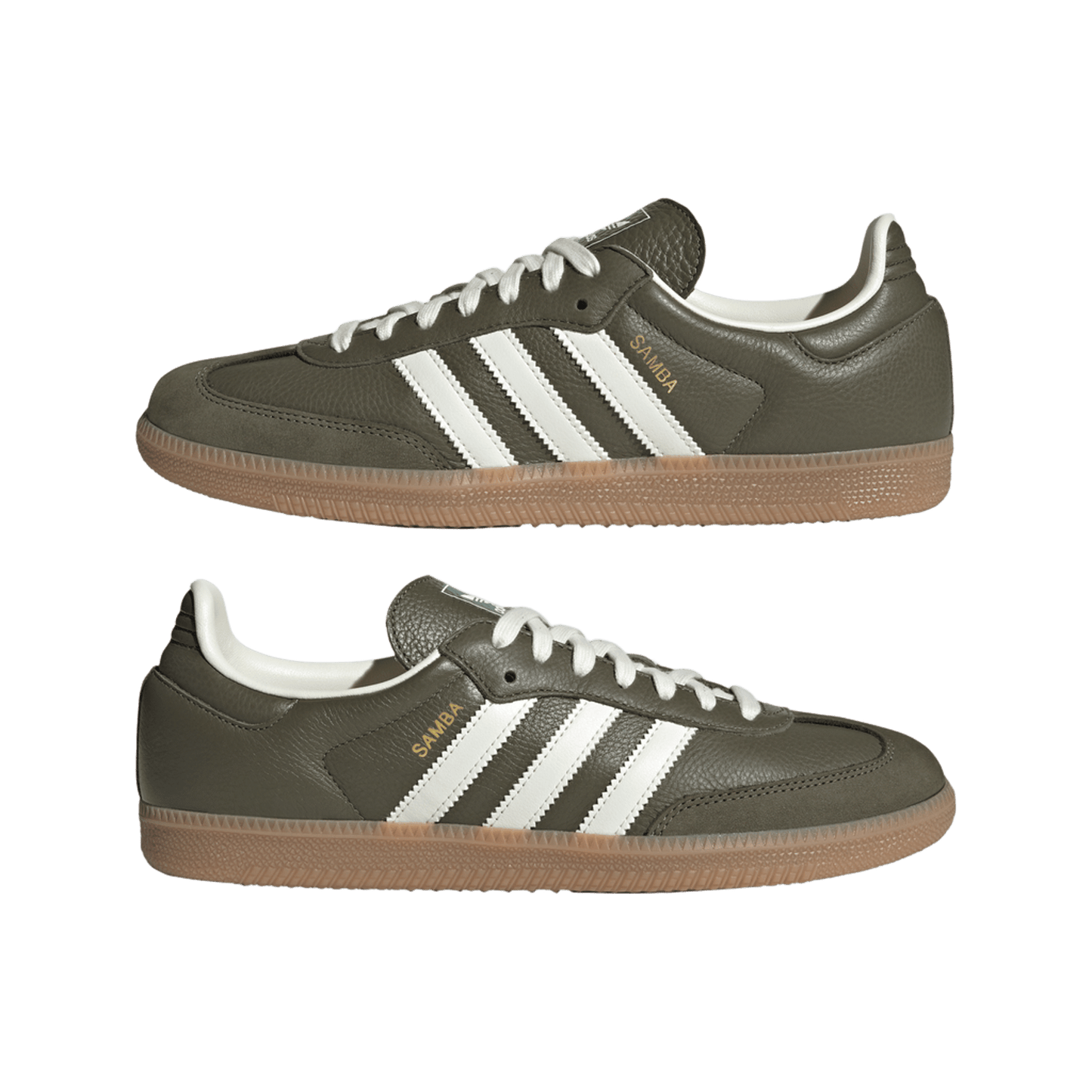 adidas Samba OG Medium Raw Khaki Gum
