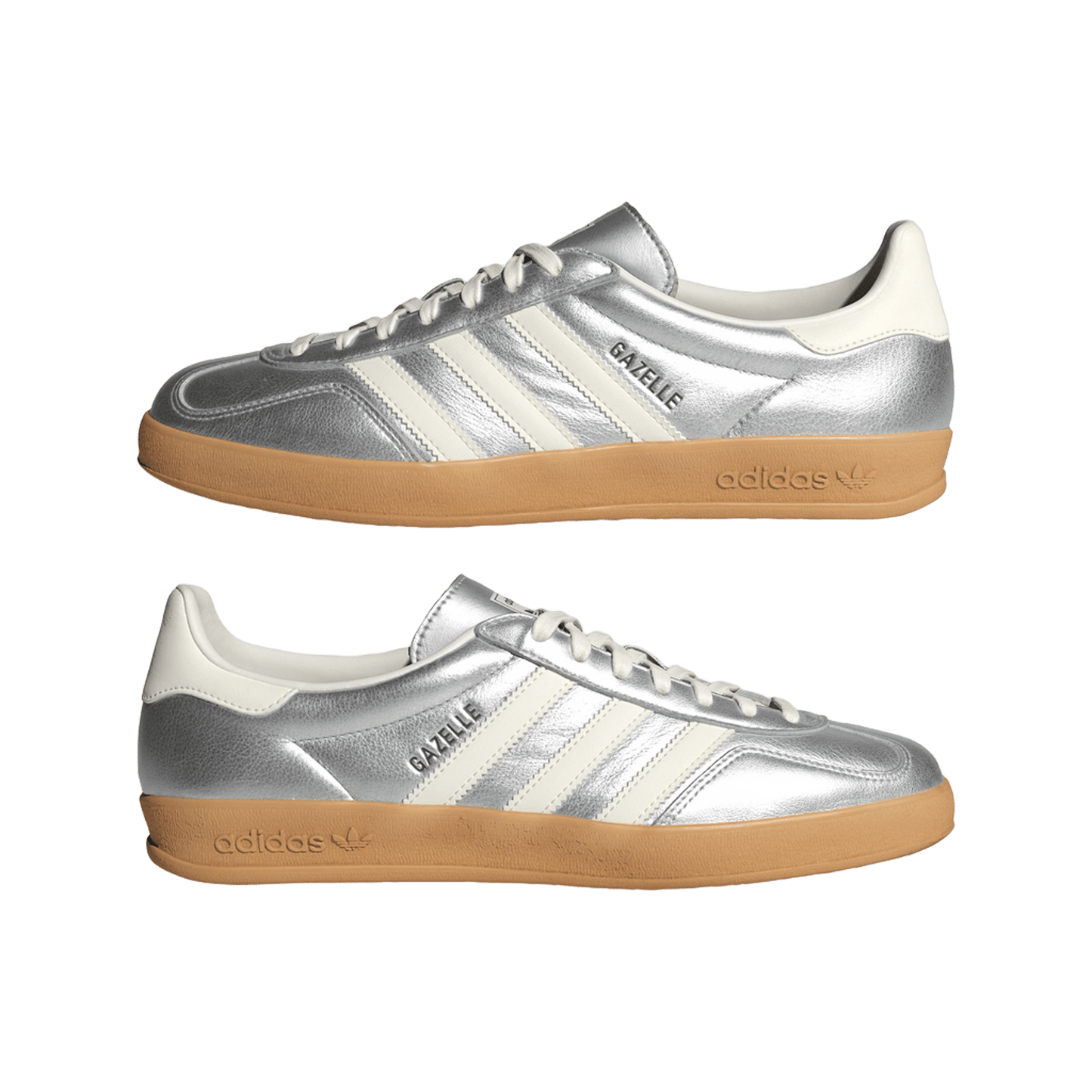adidas Gazelle Indoor Silver Metallic Core White