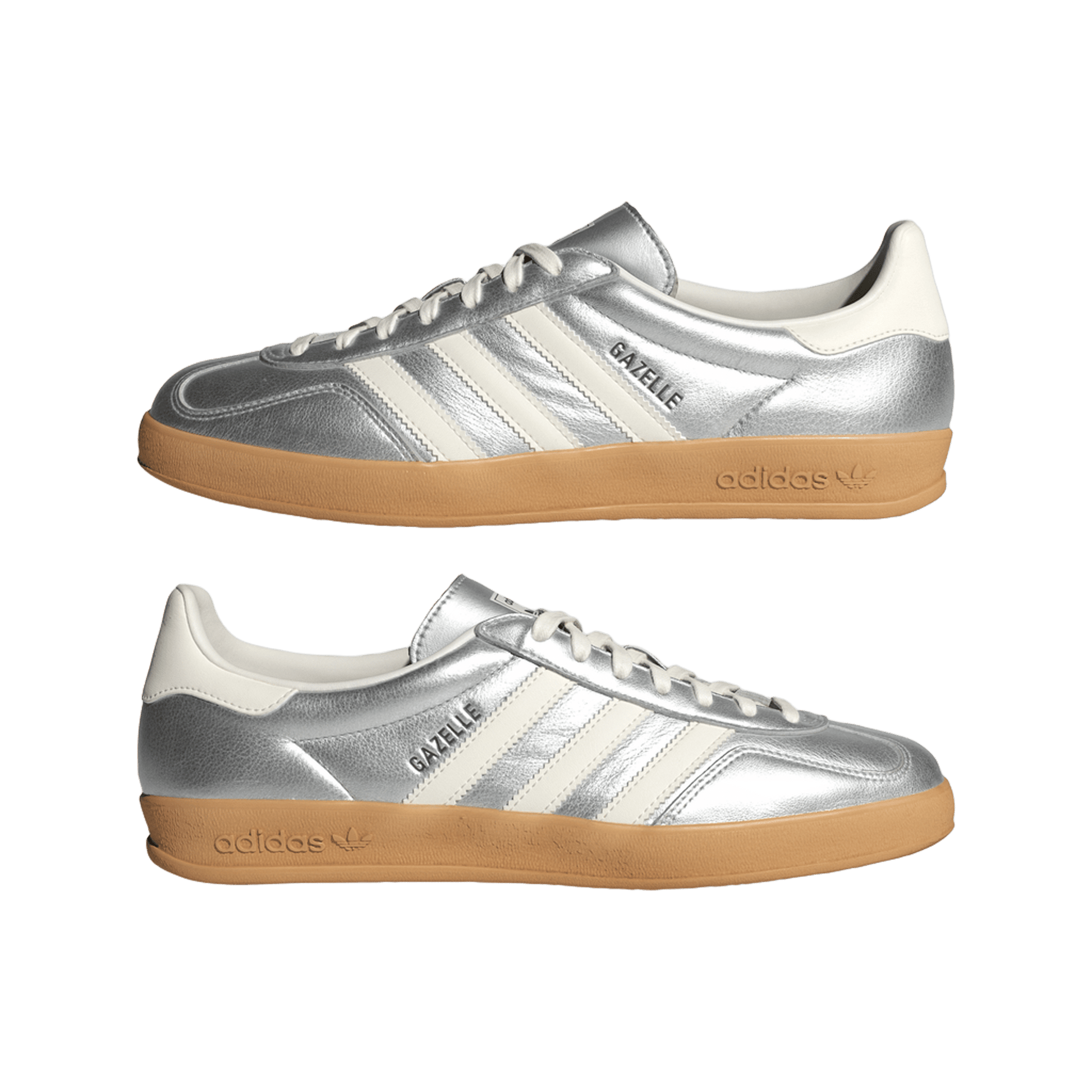 adidas Gazelle Indoor Silver Metallic Core White