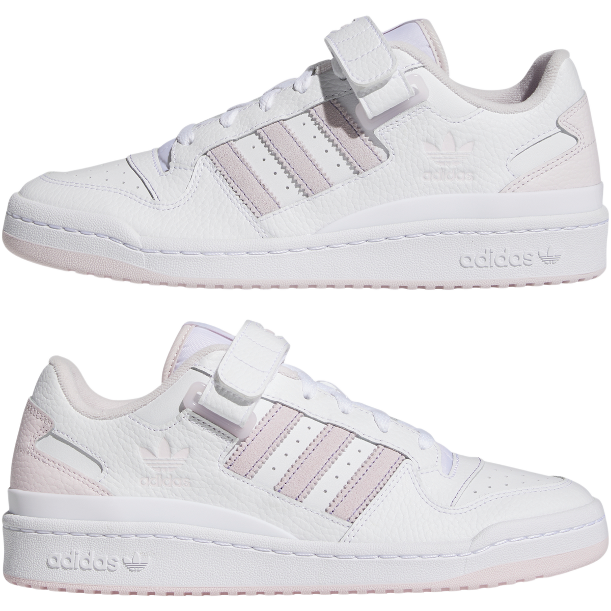 Forum Low White Lavender Purple