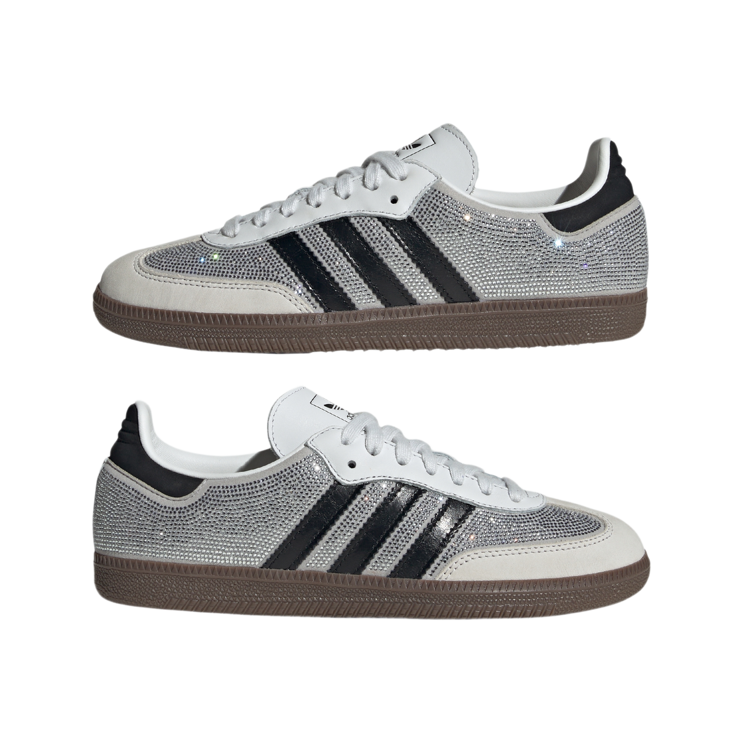 adidas Samba OG Rhinestone Crystal White Silver (Women's)