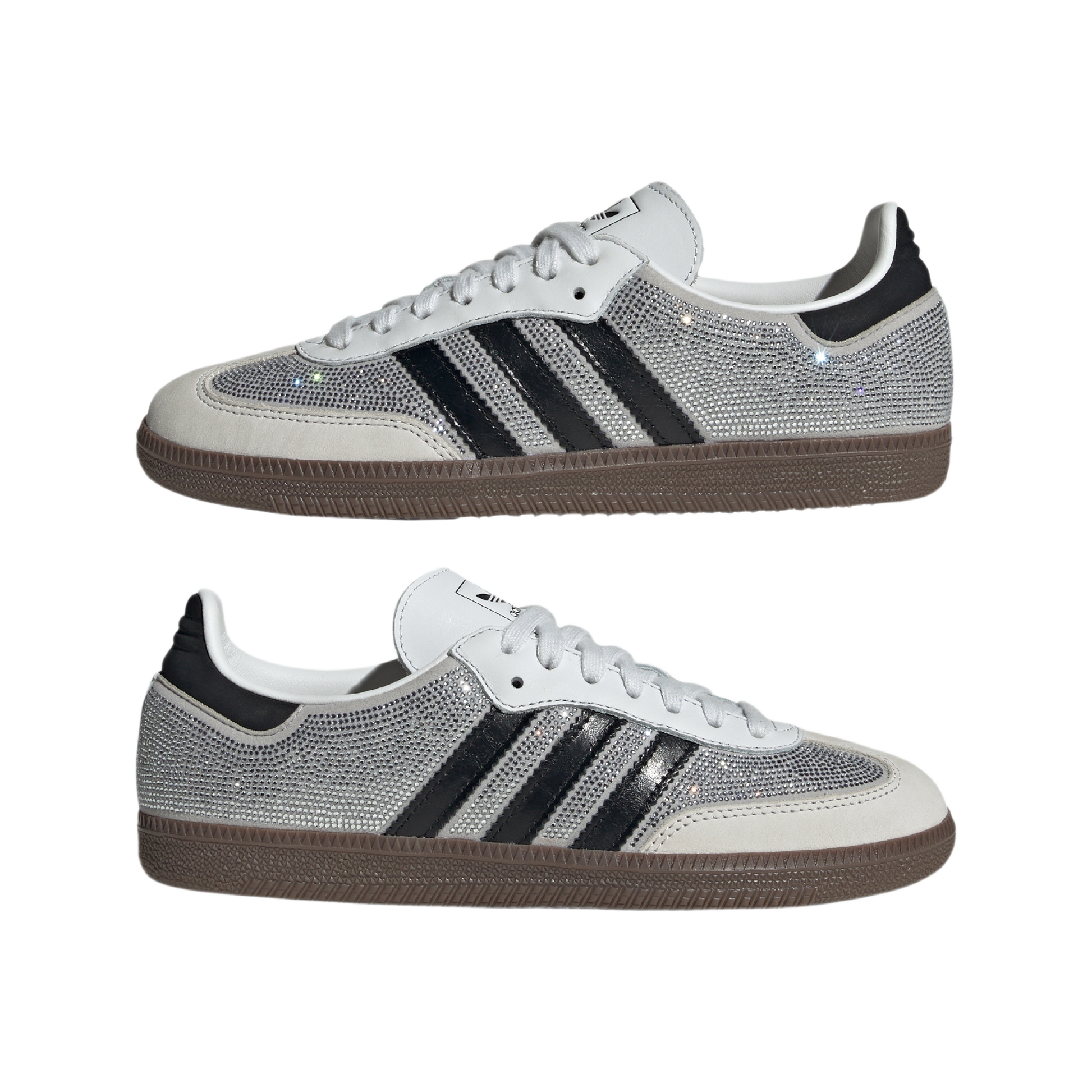 adidas Samba OG Rhinestone Crystal White Silver (Women's)