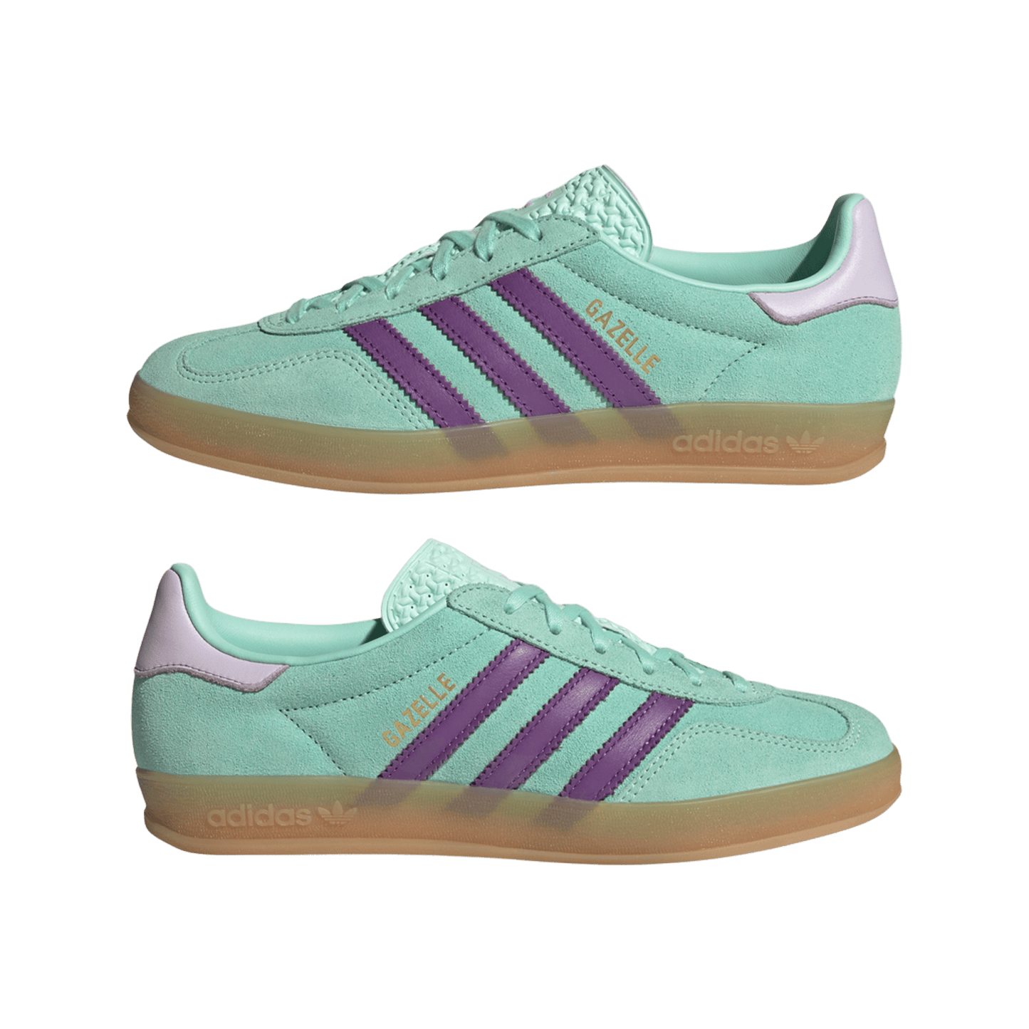 adidas Gazelle Indoor Clear Mint Active Purple (Women's)