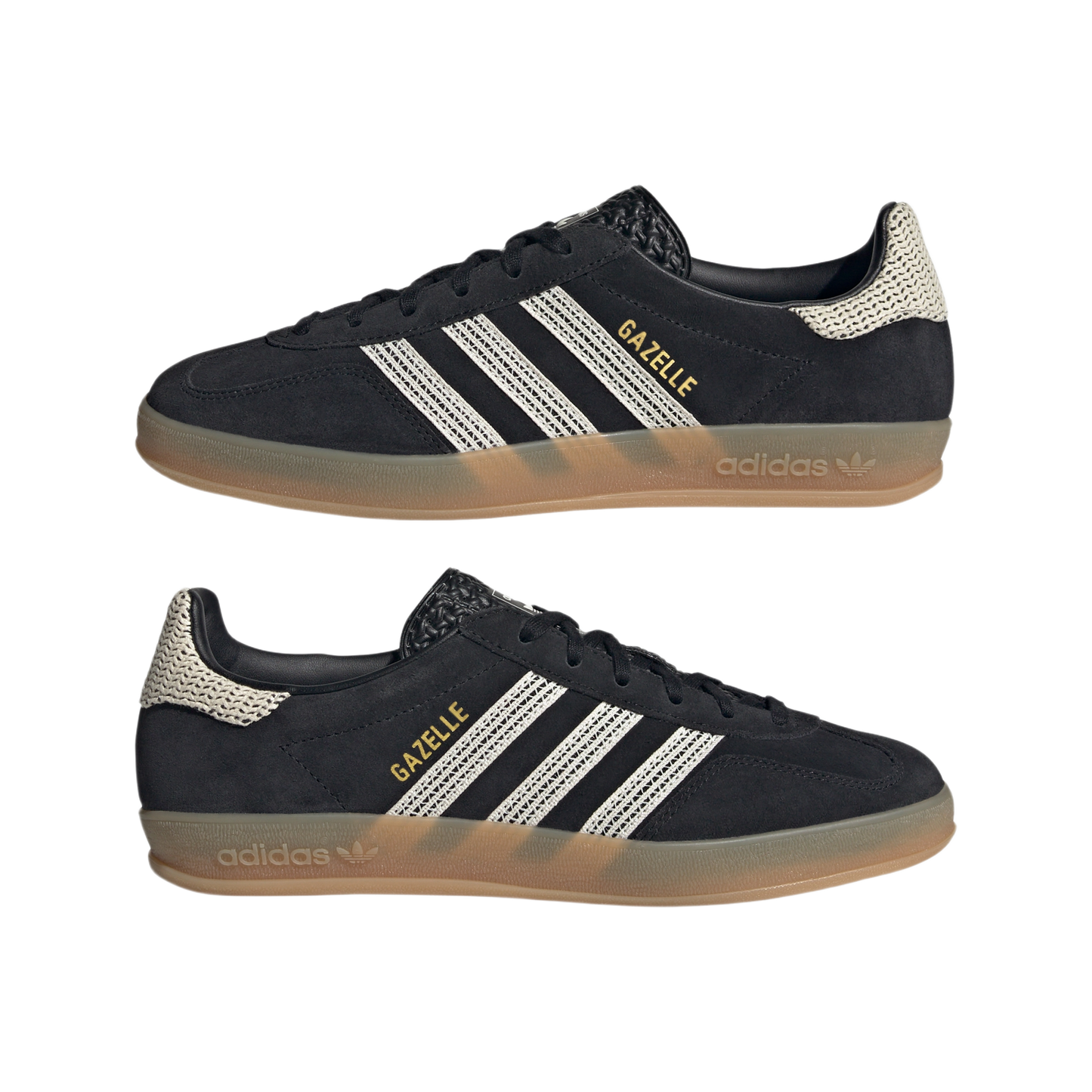 adidas Gazelle Indoor Core Black Wonder White (Women's)