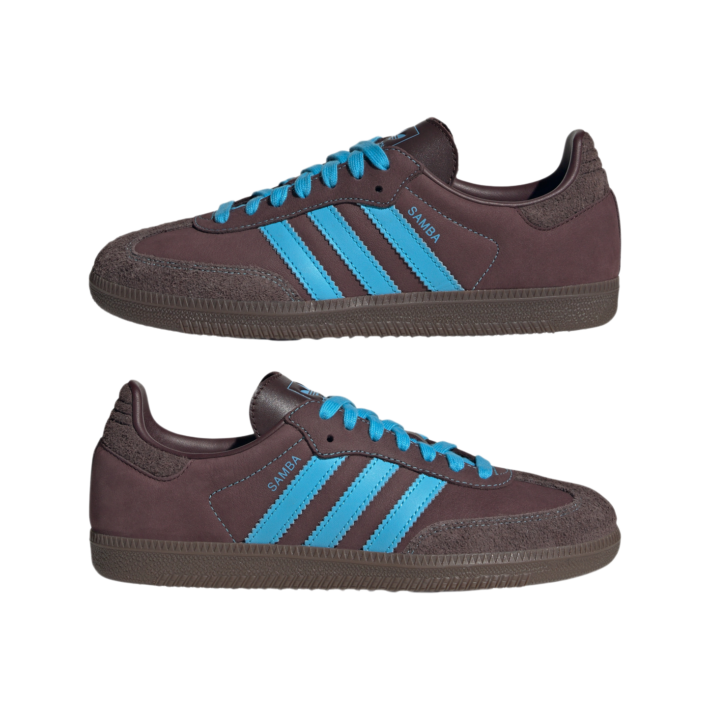 adidas Samba OG Shadow Brown Sky Rush (Women's)