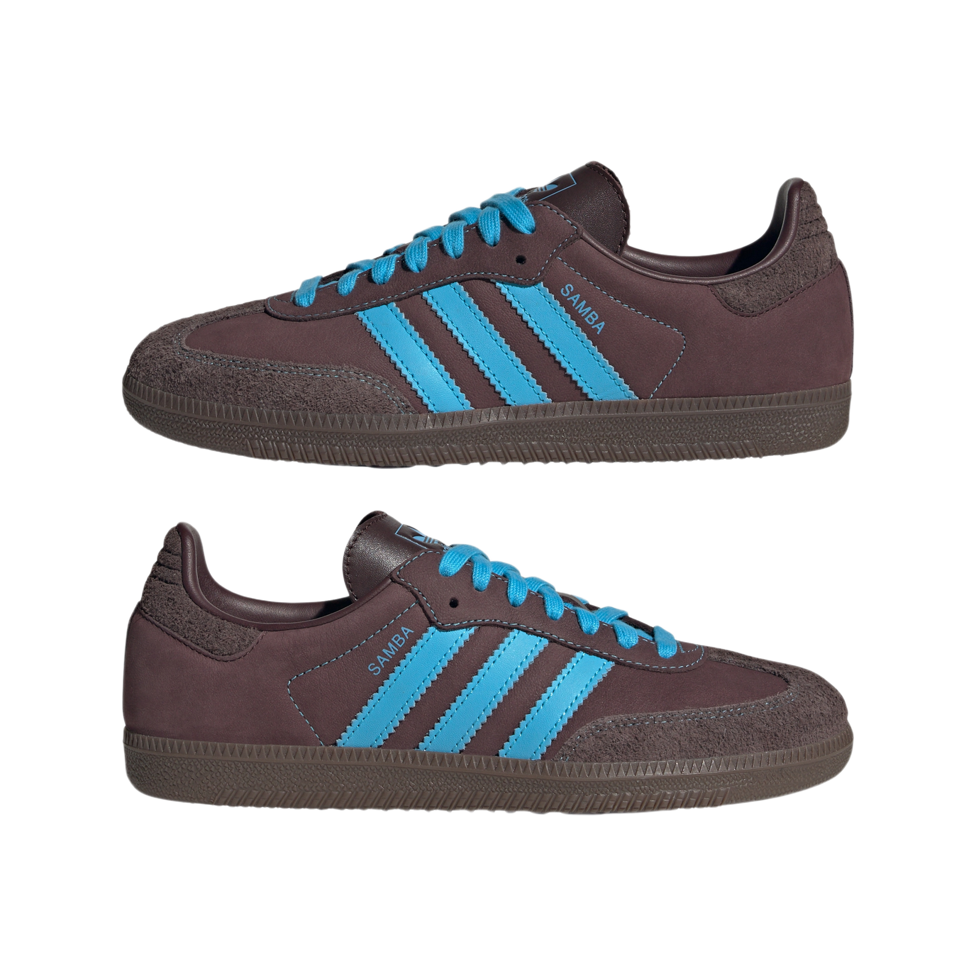 adidas Samba OG Shadow Brown Sky Rush (Women's)