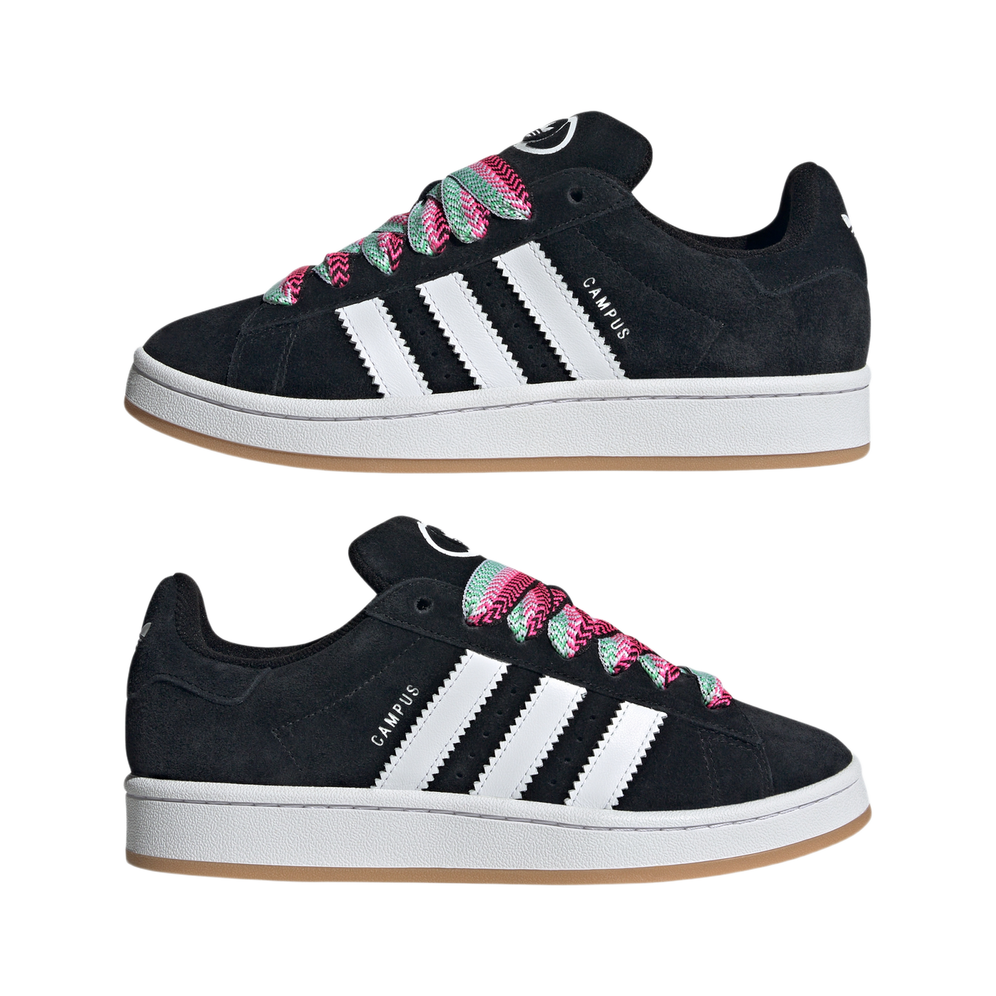 adidas Campus 00s Camp Core Black Lucid Pink Cloud White (Women's)