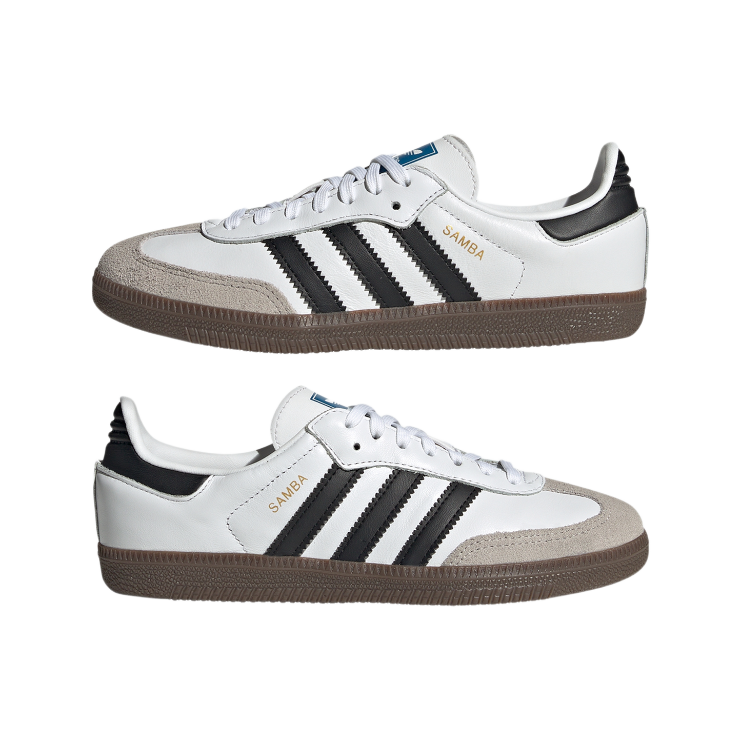 adidas Samba OG Cloud White Core Black Gum (PS)