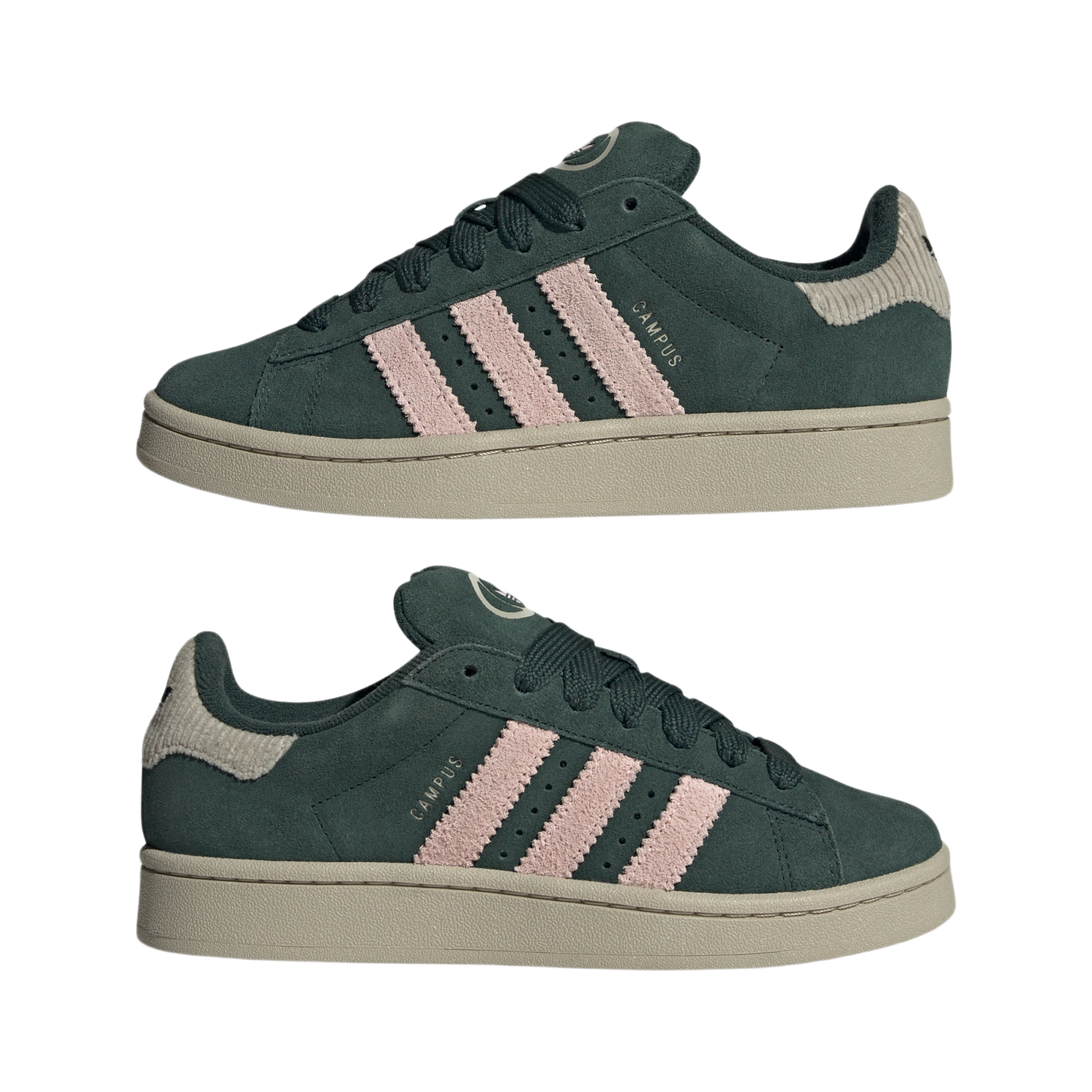 adidas Campus 00s Mineral Green Sandy Pink (Women's)