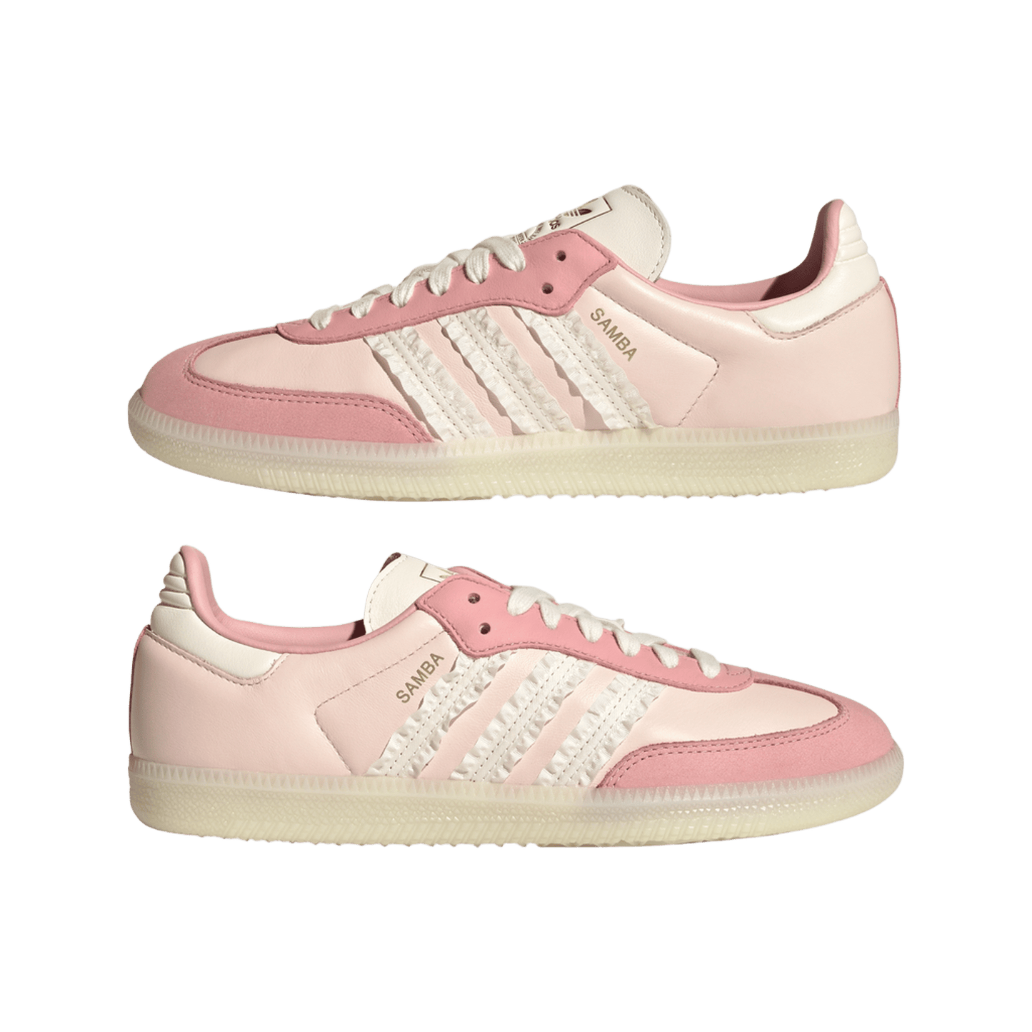 adidas Samba Ruffle Stripes Pack Wonder Mauve (Women's)
