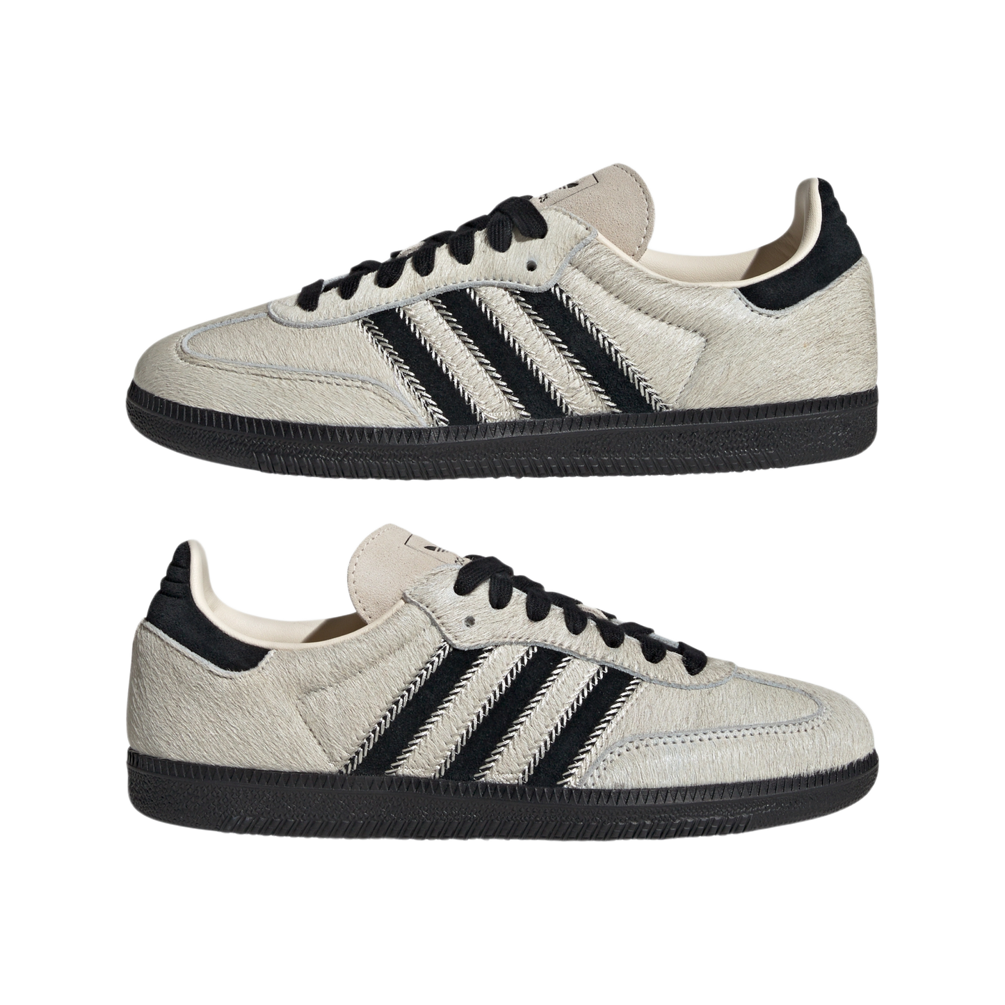 adidas Samba OG Wonder White Black Pony (Women's)