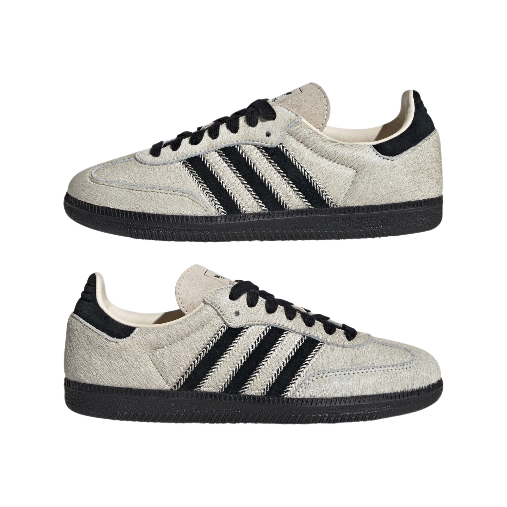 adidas Samba OG Wonder White Black Pony (Women's)