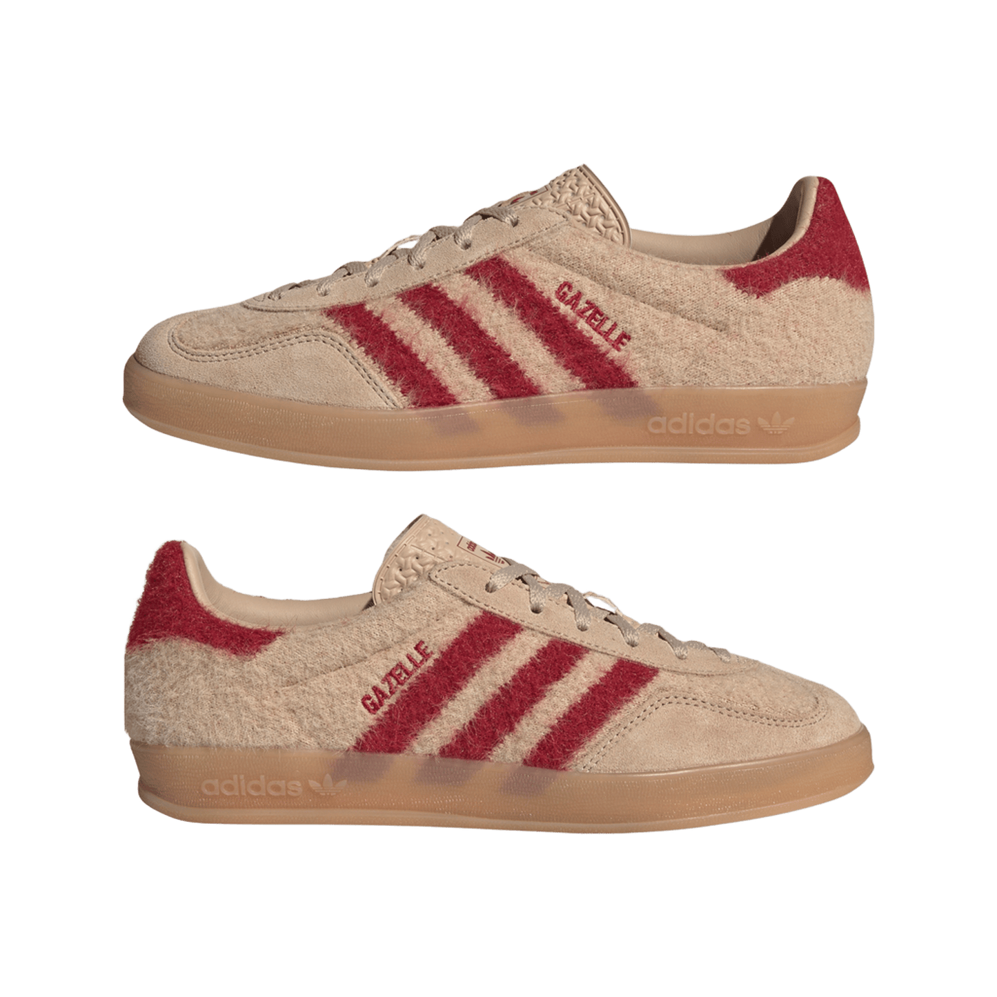 adidas Gazelle Indoor Magic Beige Victory Red (Women's)