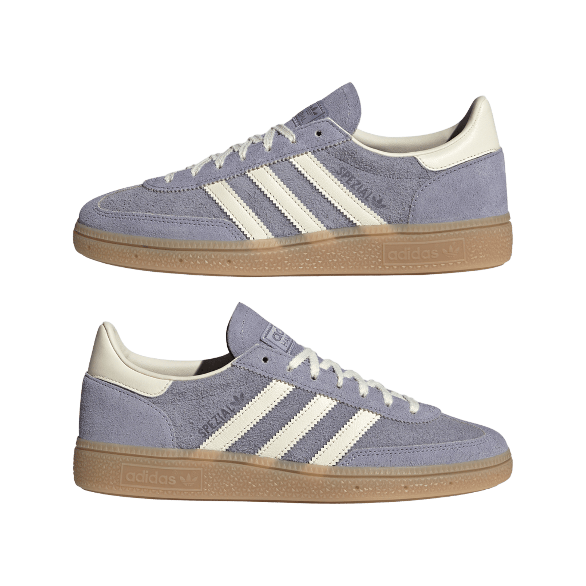 adidas Handball Spezial Silver Violet Cream White (Women's)