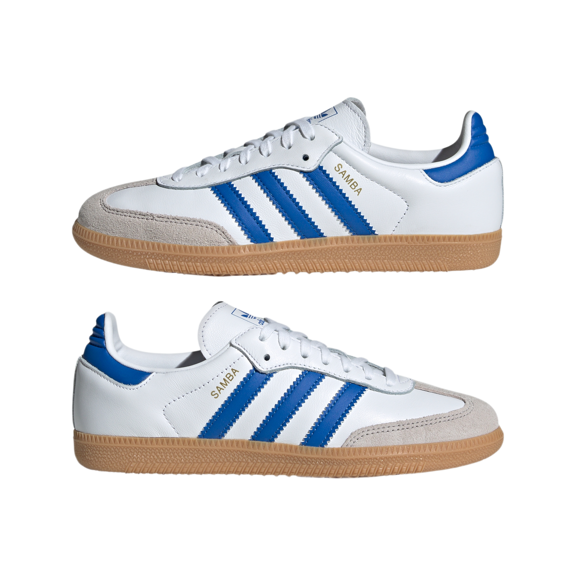 adidas Samba OG White Blue (GS)