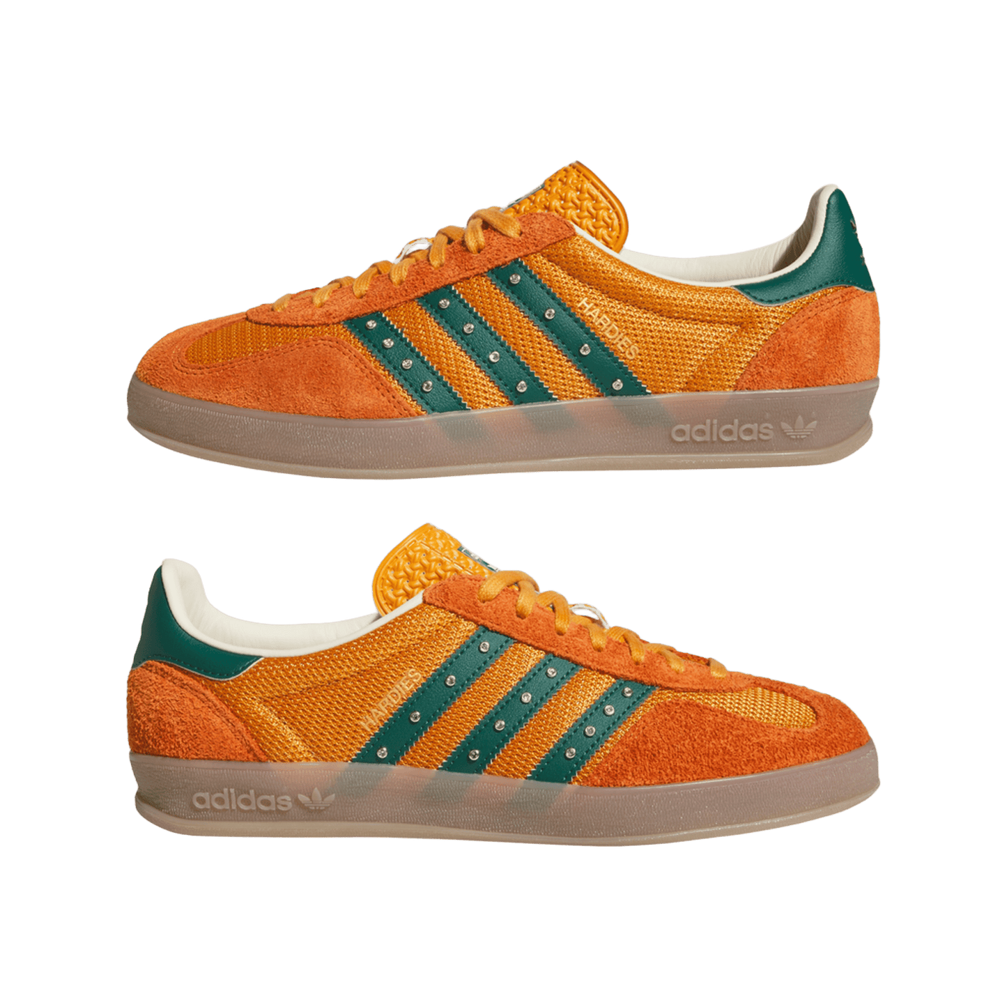 adidas Gazelle Indoor Hardies Rust Orange Green
