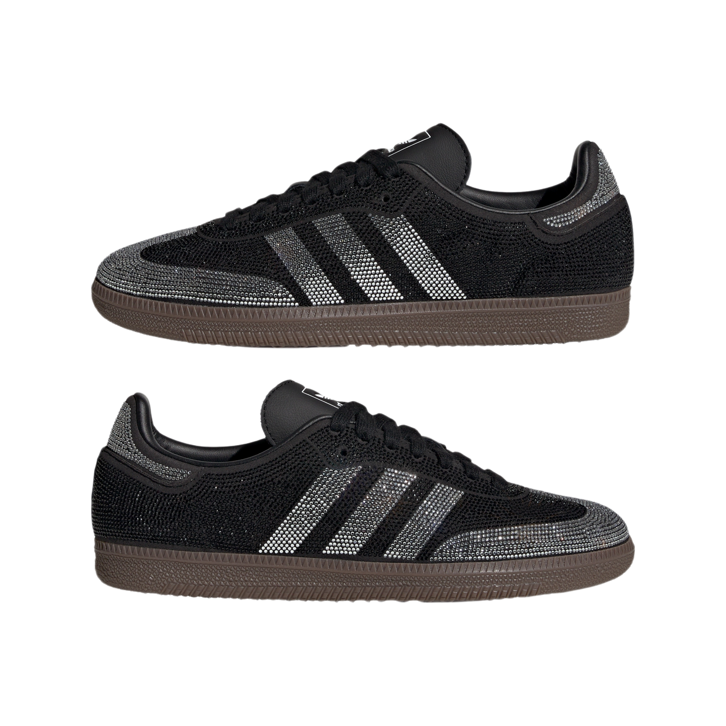 adidas Samba OG Rhinestone Black Silver (Women's)