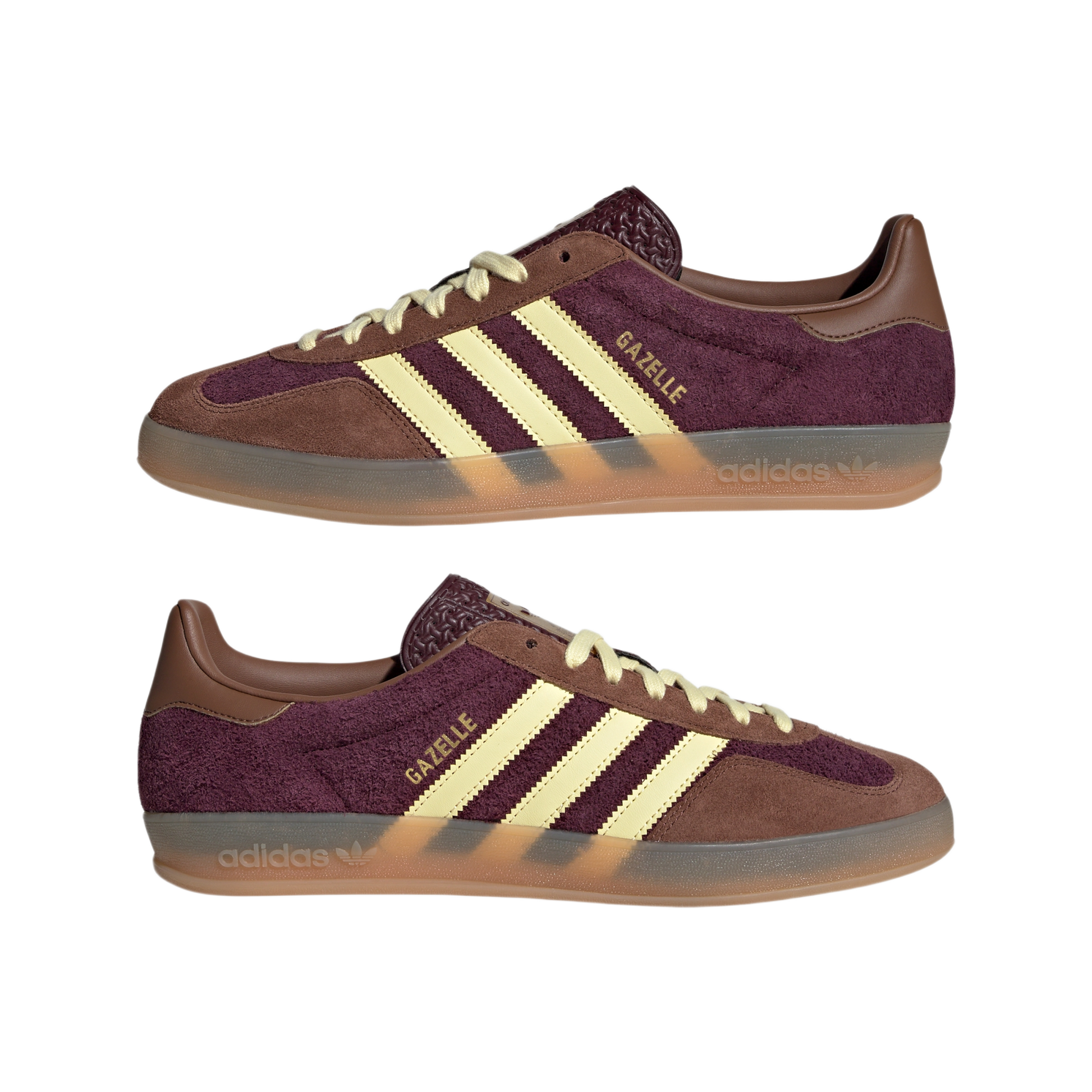 adidas Gazelle Indoor Maroon Almost Yellow