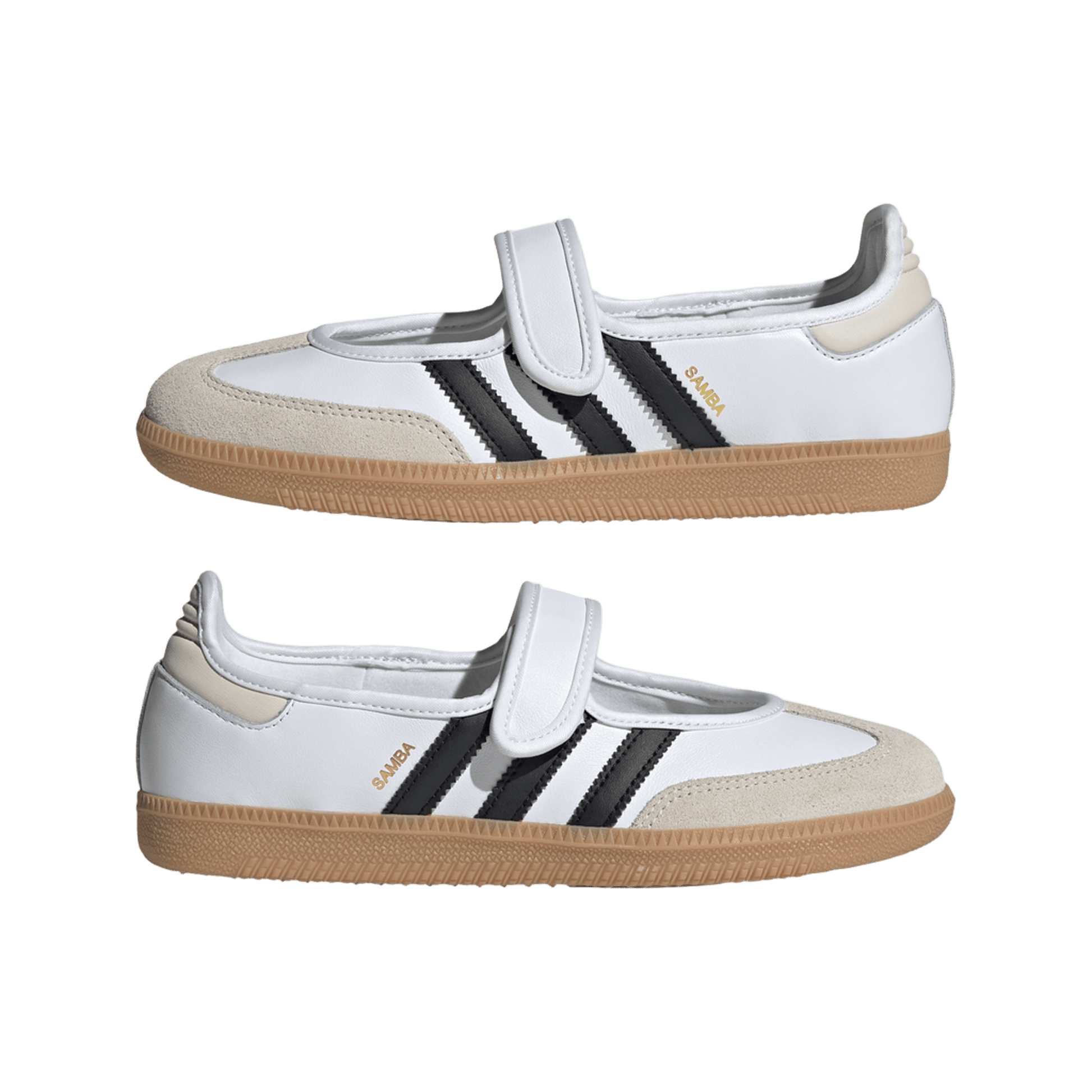 adidas Samba Jane White Black Gum (Women's)
