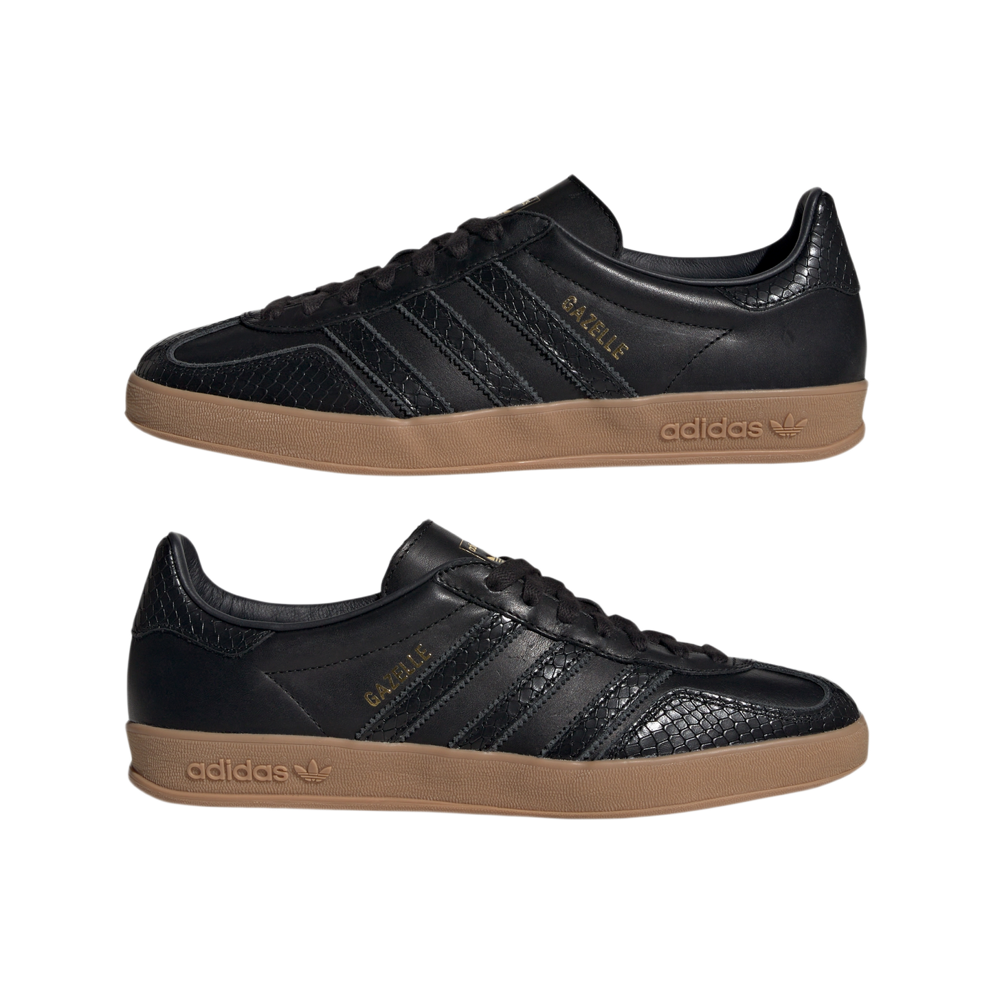 adidas Gazelle Indoor Core Black Snakeskin