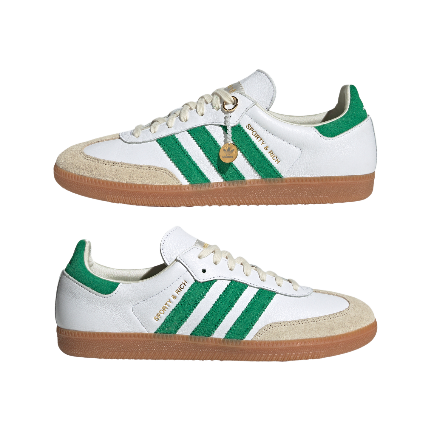 adidas Samba OG Sporty & Rich White Green