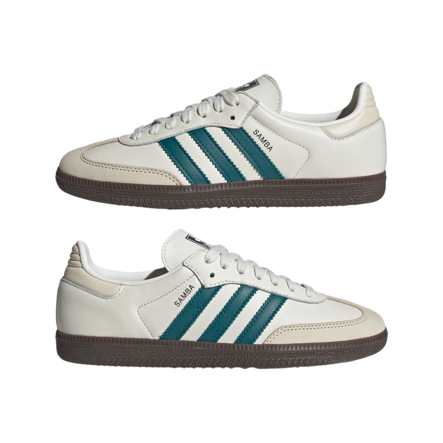 adidas Samba OG Cloud White Legacy Teal (Women's)