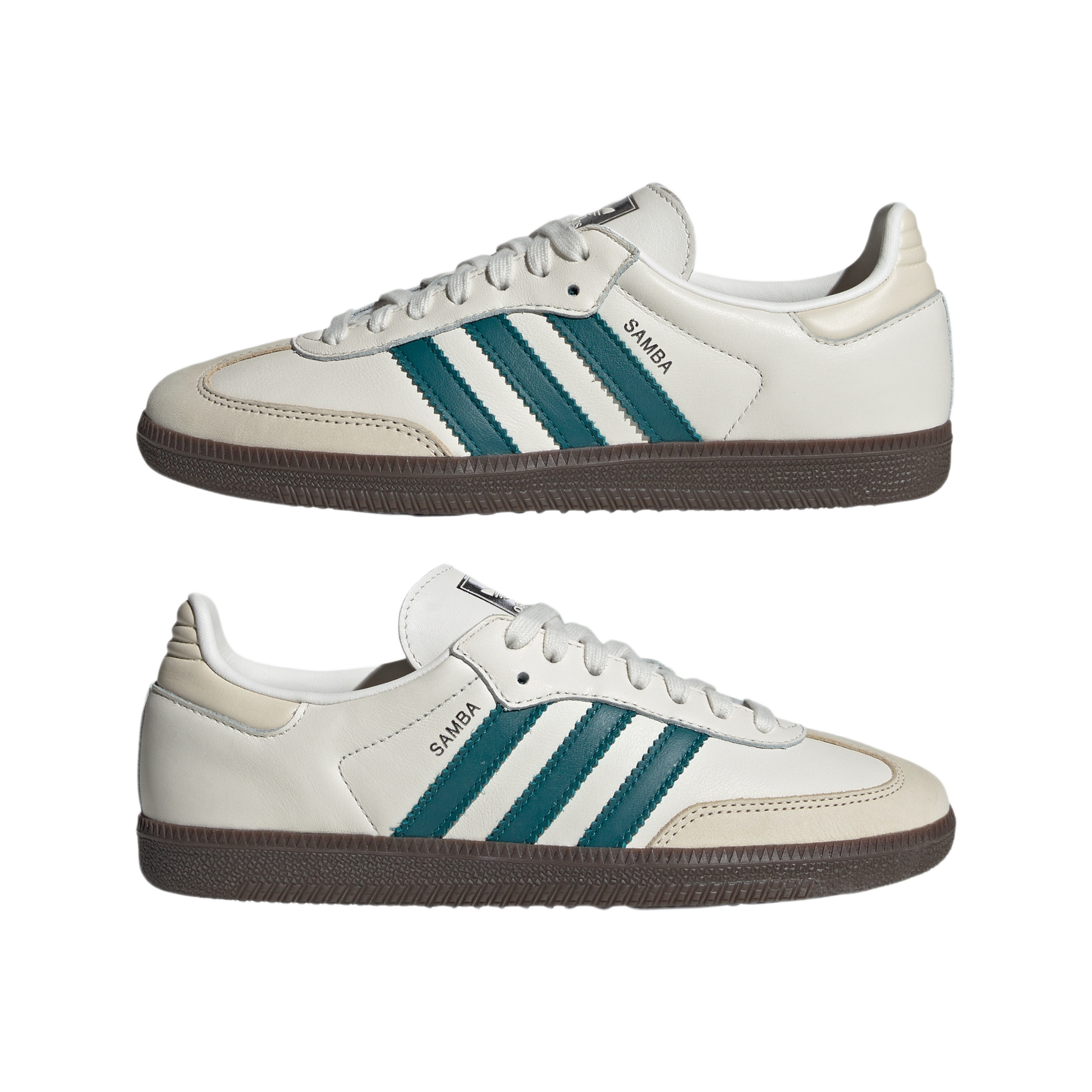 adidas Samba OG Cloud White Legacy Teal (Women's)