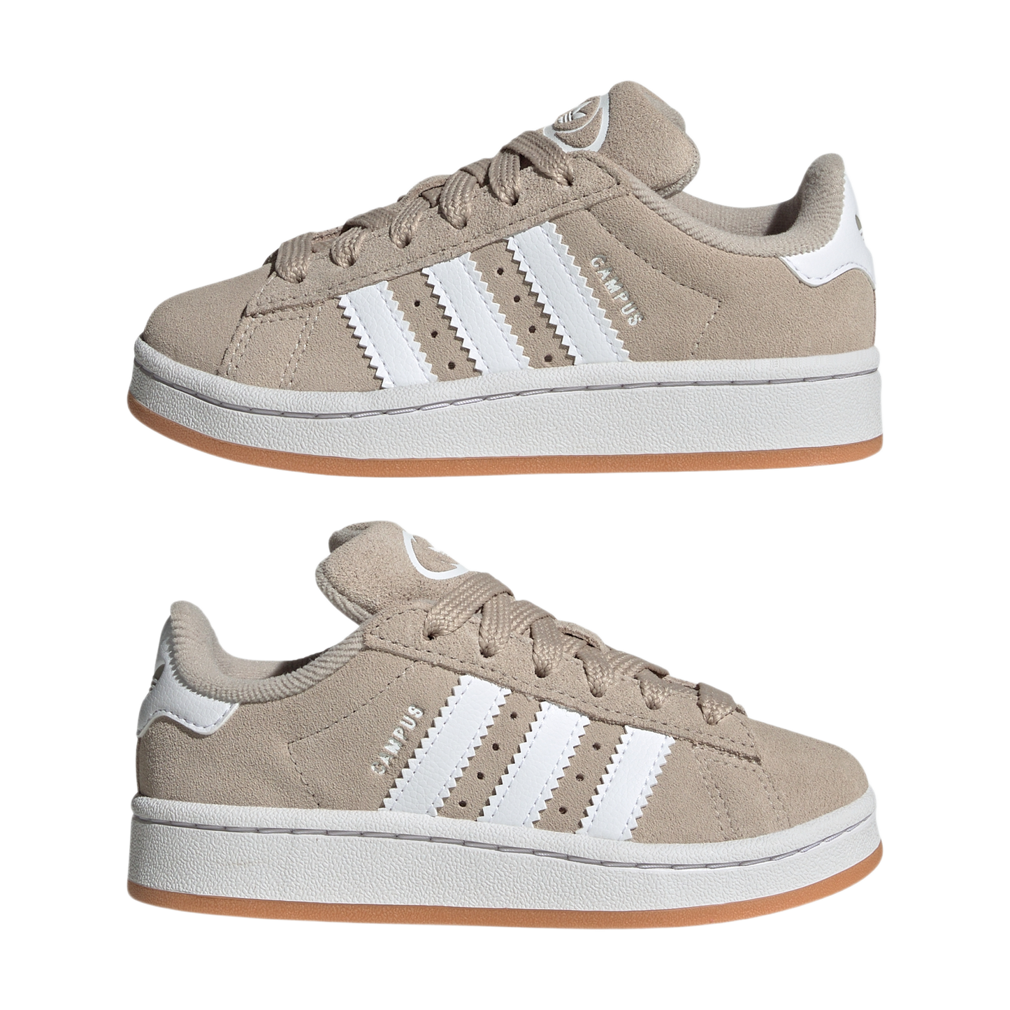 adidas Campus 00s Camp Wonder Beige Cloud White Gum (PS)